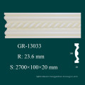 Facotry Price Home Interior Decorator Hand Carved PU Mouldings
